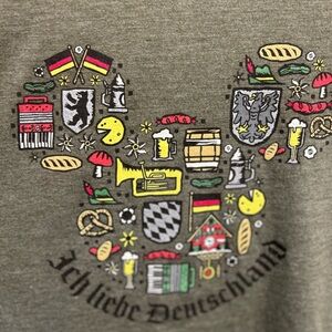 Disney Tee with German Theme